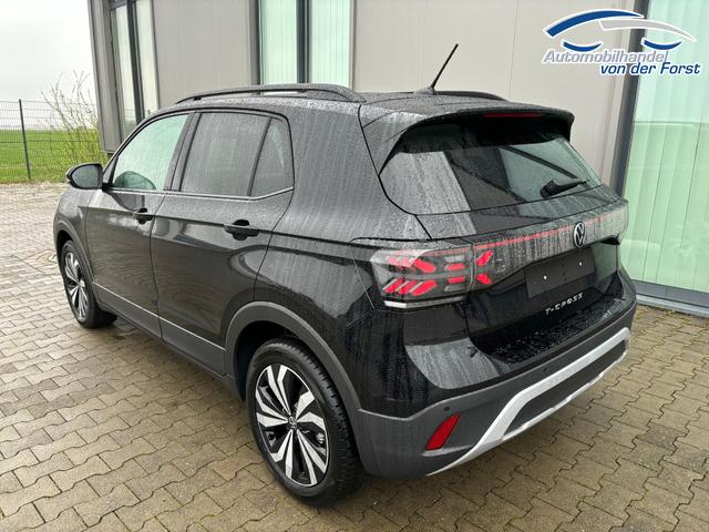 Volkswagen T-Cross "Sondermodell LIMITED" LIEFERUNG KOSTENLOS & PREISGARANTIE* 1.5 TSI 150PS DSG/AUTOMATIK, 17"Alu, Rückfahrkamera, Keyless Access, Abgedunkelte Scheiben, Sicht-Paket, Metallic, Parksensoren vo/hi, Radio Composition 8", Klima, M-Lederlenkrad, Digitales Cockpit, Dachreling, Wireless App-Connect, Side Assist, ACC Temp 