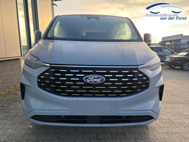 Ford E-Tourneo Custom (NEUES MODELL) (ELEKTRO) "Titanium BEV" LIEFERUNG KOSTENLOS! Batterie 64 kWh, 217PS Systemleistung, Automatik, 5 Jahre Garantie, 17" Alu, Parksensoren v/h, Kamera, Sitzheizung, Radio 13" + Wireless-Connect, Tempomat, Klimaautomatik + Klima hinten, Privacy-Glas, Frontscheibe beheizt, Schiebetüre rechts 