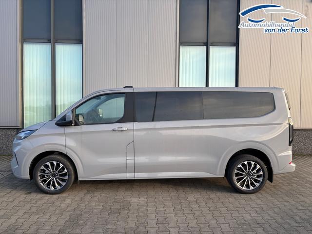 Ford E-Tourneo Custom (NEUES MODELL) (ELEKTRO) "Titanium BEV" LIEFERUNG KOSTENLOS! Batterie 64 kWh, 217PS Systemleistung, Automatik, 5 Jahre Garantie, 17" Alu, Parksensoren v/h, Kamera, Sitzheizung, Radio 13" + Wireless-Connect, Tempomat, Klimaautomatik + Klima hinten, Privacy-Glas, Frontscheibe beheizt, Schiebetüre rechts 
