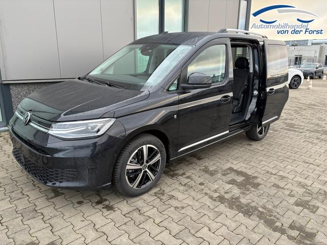 Volkswagen Caddy "Style" LIEFERUNG KOSTENLOS! 1.5 TSI 115PS DSG/AUTOMATIK, Deep-Black, 17" Alu/Ganzjahresreifen, Winterpaket, ACC-Tempomat, Toter-Winkel, ParkAssist, Parksensoren vo/hi, Rückfahrkamera, Radio Ready2Discover 10" + Wireless AppConnect, Climatronic, Abgedunkelte Scheiben, M-Lederlenkrad 