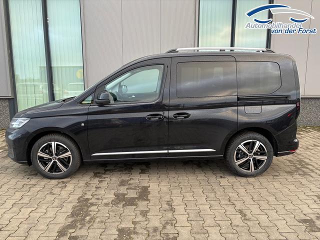 Volkswagen Caddy "Style" LIEFERUNG KOSTENLOS! 1.5 TSI 115PS DSG/AUTOMATIK, SCHWARZ-MET, 17" Alu/Ganzjahresreifen, Winterpaket, ACC-Tempomat, Toter-Winkel, ParkAssist, Parksensoren vo/hi, Rückfahrkamera, Radio Ready2Discover 10" + Wireless AppConnect, Climatronic, Abgedunkelte Scheiben, M-Lederlenkra 