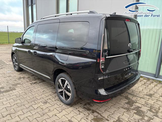 Volkswagen Caddy "Style" LIEFERUNG KOSTENLOS! 1.5 TSI 115PS DSG (AUTOMATIK) MAXI 7-Sitzer LANGER RADSTAND, 17" Alu, Dachreling, Climatronic, Parksensoren vorn/hinten, Rückfahrkamera, Privacy-Glas, LED-Scheinwerfer, Tempomat, Schiebetüre rechts und links, Heckklappe, Radio Ready2Discover, Digital Co 