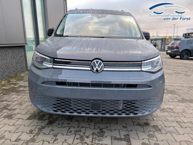 Volkswagen Caddy "Style" LIEFERUNG KOSTENLOS! MAXI 7-SITZER 1.5 TSI 115PS DSG/AUTOMATIK, PURE-GREY, 17" Alu/Ganzjahresreifen, Winterpaket, ACC-Tempomat, Toter-Winkel, ParkAssist, Parksensoren vo/hi, Rückfahrkamera, Radio Ready2Discover 10" + Wireless AppConnect, Climatronic, Abgedunkelte Scheiben 
