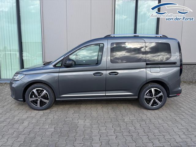 Volkswagen Caddy "Style" LIEFERUNG KOSTENLOS! 1.5 TSI 115PS DSG/AUTOMATIK, Grau-Metallic, 17" Alu/Ganzjahresreifen, Winterpaket, ACC-Tempomat, Toter-Winkel, ParkAssist, Parksensoren vo/hi, Rückfahrkamera, Radio Ready2Discover 10" + Wireless AppConnect, Climatronic, Abgedunkelte Scheiben, M-Lederlenk 