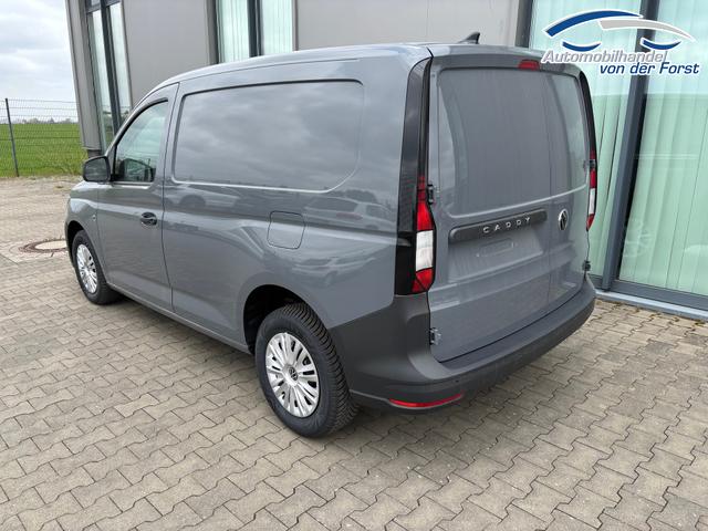 Volkswagen Caddy Cargo Caddy CARGO (kurzer Radstand) LIEFERUNG KOSTENLOS! 2.0 TDI 102PS, Pure-Grey, Klima, Parksensoren hinten, Reserverad, Kunststoffbodenbelag Fahrer-/Fahrgastraum, Ganzjahresreifen, Radio 10" + Wireless App-Connect, Tempomat, Hecktüren, Schiebetür rechts 