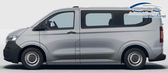 Volkswagen T7 Kombi "Basis" (9AE, 7B3, 0I2, QL5) LIEFERUNG KOSTENLOS & PREISGARANTIE 2.0 TDI 150PS, 1-Zonen-Klimaautomatik, Parksensoren hinten, Privacy-Glas, 70l-Tank, Radio 13" + Wireless App-Connect, Tempomat, Digitales Cockpit, Keyless Start, Schiebetüre rechts 