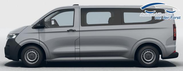 Volkswagen T7 Kombi "Basis" (9AE, 7B3, 0I2, QL5) LIEFERUNG KOSTENLOS & PREISGARANTIE 2.0 TDI 150PS + LANGER RADSTAND, 1-Zonen-Klimaautomatik, Parksensoren hinten, Privacy-Glas, 70l-Tank, Radio 13" + Wireless App-Connect, Tempomat, Digitales Cockpit, Keyless Start, Schiebetüre rechts 