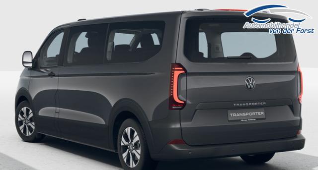Volkswagen T7 Kombi "PanAmericana" (9AE, 7B3, 0I2, QL5) LIEFERUNG KOSTENLOS & PREISG 2.0 TDI 4MOTION (ALLRAD) 170PS AUTOMATIK + LANGER RADSTAND, 17" Alu "Monte Carlo", M-Lederlenkrad, Sitzheizung, 1-Zonen-Klimaautomatik, Parksensoren hinten, Privacy-Glas, 70l-Tank, Radio 13" + Wireless App-Connect, Tempomat, Digitales Cockpit, Keyless Sta 