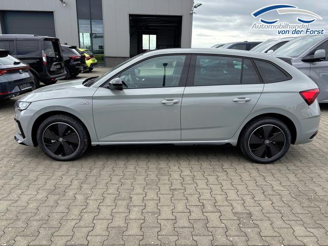 Skoda Scala "Monte Carlo" (1) LIEFERUNG KOSTENLOS! 1.0 TSI 115PS DSG, STAHL-GRAU, Panoramadach, 17"Alu, Climatronic, MATRIX-LED, Kessy, Verlängerte Heckscheibe, SunSet, Parksensoren vorn/hinten, Rückfahrkamera, Tempomat, Winter-Paket, Sport-M-Lederlenkrad beheizt, Virtual Cockpit, Radio 8", SmartLin 