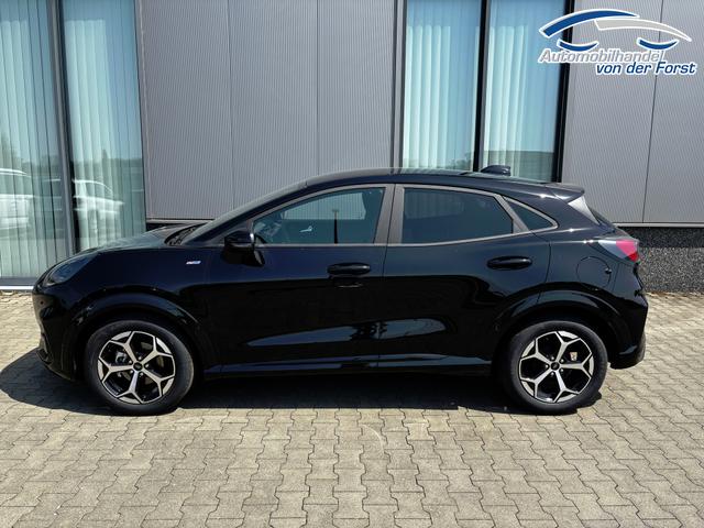 Ford Puma "ST-Line" LIEFERUNG KOSTENLOS! 1.0 125PS AUTOMATIK, SCHWARZ-METALLIC, 5 Jahre Garantie, Winterpaket: Sitzheizung, Beheizte Frontscheibe, 17" Alufelgen, Klimaautomatik, NAVIGATION 12", Parksensoren hinten, Rückfahrkamera, Voll-LED-Scheinwerfer, Tempomat 