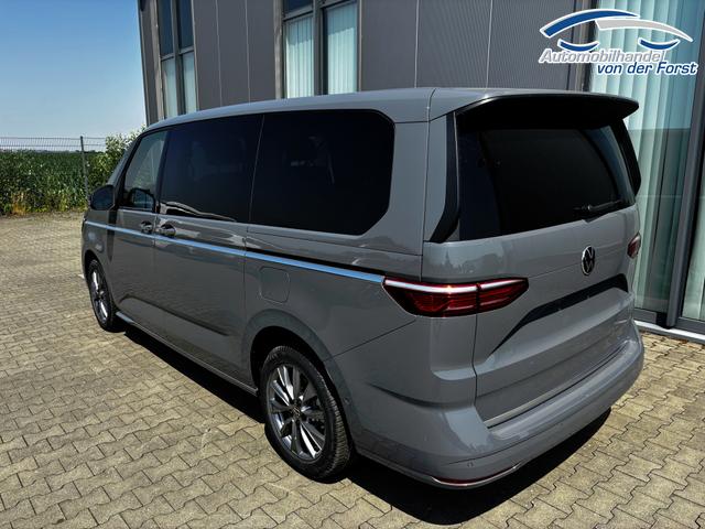 Volkswagen T7 Multivan "Style" LIEFERUNG KOSTENLOS & PREISGARANTIE* 2.0 TSI 204PS DSG MIT LANGEM ÜBERHANG (!!), 5 Jahre VW-Garantie, 7-Sitzer, IQ.LIGHT LED-MATRIX-SCHEINWERFER, 3-ZONEN-CLIMATRONIC, Alarm, Digital Cockpit Pro, Sitzheizung, 17" Alu, Rückfahrkamera, Park Assist, Parksensoren v/h, Elektr. Schiebetüren 