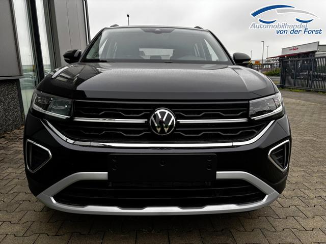Volkswagen T-Cross "Life" 1.5 TSI 150PS DSG/AUTOMATIK, Deep-Black-Metallic, Parksensoren v/h, Rückfahrkamera, Privacy-Glas, Sitzheizung, Climatronic, IQ LIGHT MATRIX-LED, Radio Ready2Discover+App-Connect, 17" Alu, KEYLESS, Lendenwirbelstütze, M-Lederlenkrad, Dachreling 