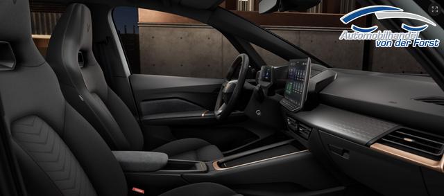 Cupra Born "Basis" INKL. LIEFERUNG KOSTENLOS & PREISGARANTIE* 79 kWh, Systemleistung: 231PS, Reichweite WLTP: 559 km, 5 Jahre Garantie, 20"Alu, Climatronic, Winterpaket, Abgedunkelte Scheiben, NAVI 12,9", ACC, 360&deg; Kamera, Parkassistent inkl. PDC v/h, KESSY, Alarm, M-Lederlenkrad beheizt, Voll-LED-Scheinwerfer 