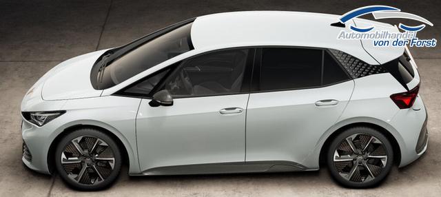 Cupra Born "VZ" INKL. LIEFERUNG KOSTENLOS & PREISGARANTIE* 79 kWh, Systemleistung: 326PS, Reichweite WLTP: 594 km, 5 Jahre Garantie, 20"Alu, Sitze elektrisch, Climatronic, Winterpaket, Abgedunkelte Scheiben, NAVI 12,9", ACC, 360&deg; Kamera, Parkassistent, KESSY, Alarm, M-Lederlenkrad beheizt, Voll-LED-Scheinwerfer 