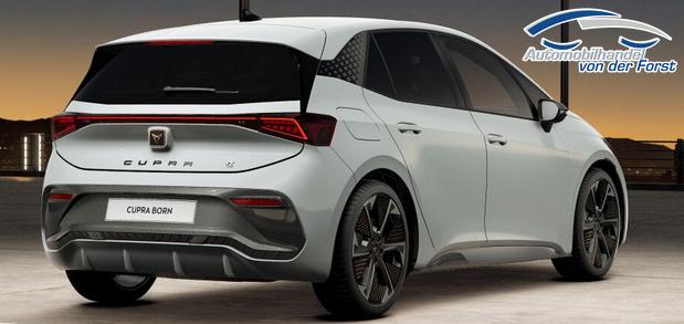 Cupra Born "VZ" INKL. LIEFERUNG KOSTENLOS & PREISGARANTIE* 79 kWh, Systemleistung: 326PS, Reichweite WLTP: 594 km, 5 Jahre Garantie, 20"Alu, Sitze elektrisch, Climatronic, Winterpaket, Abgedunkelte Scheiben, NAVI 12,9", ACC, 360&deg; Kamera, Parkassistent, KESSY, Alarm, M-Lederlenkrad beheizt, Voll-LED-Scheinwerfer 