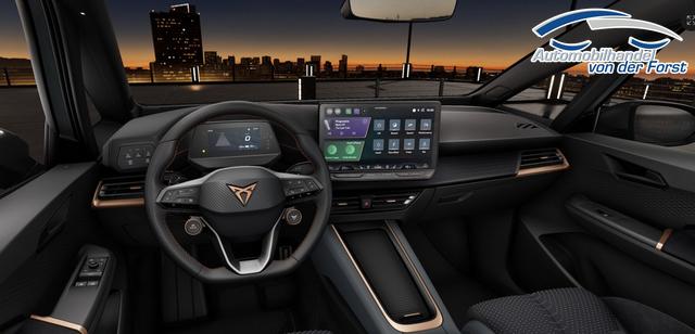 Cupra Born "VZ" INKL. LIEFERUNG KOSTENLOS & PREISGARANTIE* 79 kWh, Systemleistung: 326PS, Reichweite WLTP: 594 km, 5 Jahre Garantie, 20"Alu, Sitze elektrisch, Climatronic, Winterpaket, Abgedunkelte Scheiben, NAVI 12,9", ACC, 360&deg; Kamera, Parkassistent, KESSY, Alarm, M-Lederlenkrad beheizt, Voll-LED-Scheinwerfer 