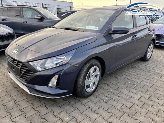Hyundai i20 "Black Line" LIEFERUNG KOSTENLOS! 1.0 T-GDI 90PS, 16" ALU SCHWARZ, SPIEGEL SCHWARZ, FULL-LED-SCHEINWERFER, NAVI 10,25", Winter-Pack: Sitzheizung + Lenkradheizung, Klimaautomatik, Privacy-Glas, Parksensoren hinten, R&uuml;ckfahrkamera, Tempomat, Lederlenkrad, Reserverad, Alarm, Armlehne 