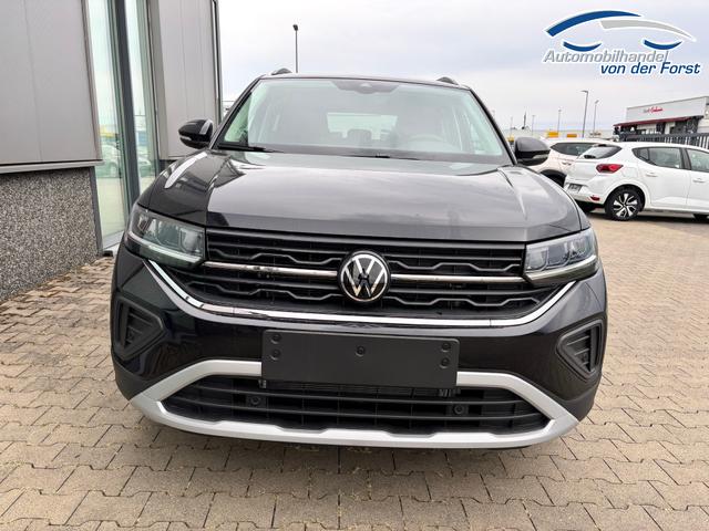 Volkswagen T-Cross "Sondermodell LIMITED" LIEFERUNG KOSTENLOS & PREISGARANTIE* 1.0 TSI 115PS, 5 JAHRE GARANTIE, ANHÄNGERKUPPLUNG, NAVI 8", 17" Alu / Ganzjahresreifen, Climatronic, Sitzheizung, Parksensoren vo/hi + Kamera, Keyless, Privacy-Glas, Deep-Black Perleffekt, Dachreling, Sicht-Paket, Lendenwirbelstützen vorn 