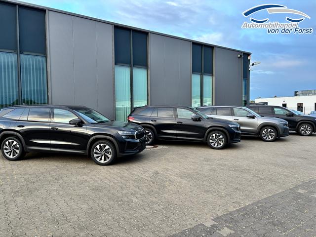 Skoda Kodiaq "Exclusive Selection" (1) LIEFERUNG KOSTENLOS! Angebot f. Menschen mit Behinderung ab 50 %! 1.5 TSI iV PLUG-IN-HYBRID 204PS DSG, Metallic, 18" Alu, Leder-/Kunstleder-Polster, Sitzheizung v/h, NAVIGATION 13", CANTON, Elektr. Heckklappe, MATRIX-LED, KESSY, Alarm, Parksensoren, Panoramakame 