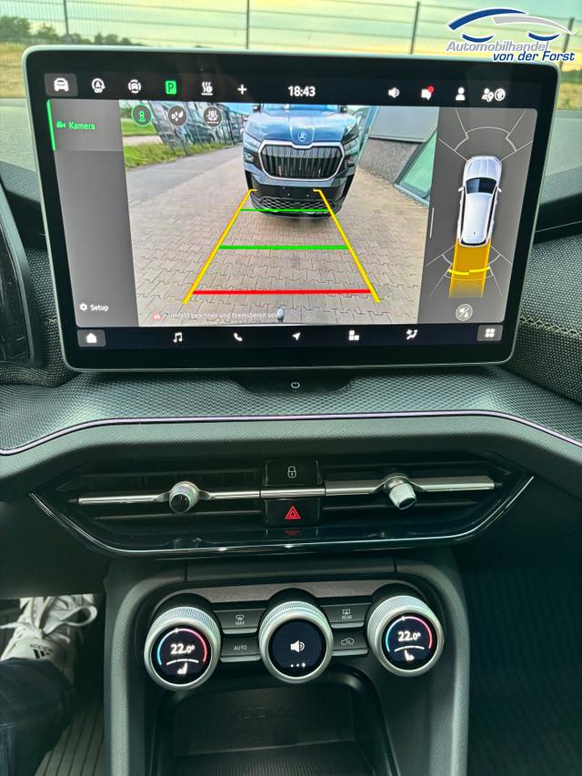 Skoda Kodiaq SONDERMODELL "Selection PLUS" 1.5 TSI mHEV 150PS DSG, 3J. Garantie, STANDHEIZUNG, 19" Alu, MATRIX-LED, NAVI 13", Alarm, Anhängerkupplung, Elektr. Heckklappe, ACC, 3Z-Climatronic, KESSY, Sitzheizung, Parksensoren v/h, Kamera, Fahrersitz elektr/Memory, Lederlenkrad beheizt, Virtual Coc 