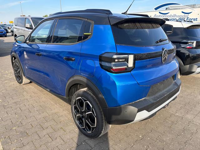 Citroën C3 NEUES MODELL "MAX" Turbo 100PS, Blau-Metallic, Winterpaket, 17" Alufelgen, Parksensoren hinten, Rückfahrkamera, Klimautomatik, Privacy-Glas, Dachreling, Navigation, Head-up-Display, Außenspiegel elektr. einstell-/beheiz-/anklappbar, ZV mit Fernbedienung 