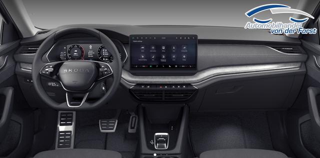 Skoda Octavia Combi "Sondermodell Dynamic" LIEFERUNG KOSTENLOS! 2.0 TDI 150PS DSG/AUTOMATIK, 5JAHRE GARANTIE, 18" Alu, MATRIX-LED, NAVI 13", Elektr. Heckklappe, Kessy, Alarm, Side Assist, Interieur LOUNGE, Beheizte Frontscheibe, Sitzheizung, M-Lederlenkrad beheizt, SunSet, Parksensoren v/h, Kamera, Virtual Cockpit 10" 