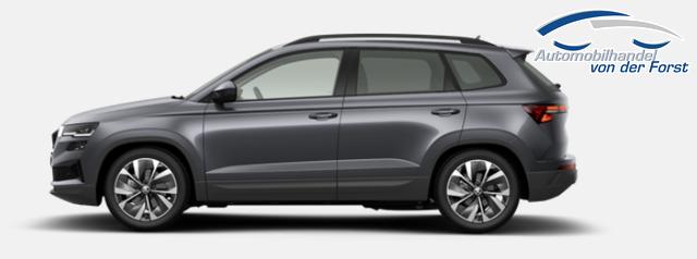 Skoda Karoq "Sondermodell Dynamic" (1) LIEFERUNG KOSTENLOS! 2.0 TDI 150PS DSG, 5JAHRE GARANTIE, DCC-FAHRWERK, 18" Alu, MATRIX-LED-Scheinwerfer, NAVI 9", Beheizte Frontscheibe, Interieur LOUNGE, Side Assist, Virtual Cockpit 10", Elektr. Heckklappe, Parksensoren v/h, Kamera, Kessy, Winter-Paket, SunSet, Climatronic 