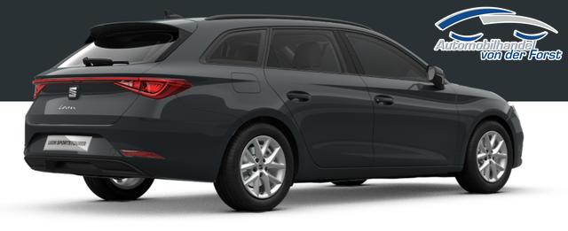Seat Leon Sportstourer "Style" LIEFERUNG KOSTENLOS & PREISGARANTIE! 1.5 TSI 115PS, Fjord-Blau, 5 Jahre Garantie, 16" ALU, MATRIX-LED, Privacy-Glas, Winter-Paket, 3-Zonen-Climatronic, ParkAssist, Parksensoren v/h, Rückfahrkamera, Radio 10,4" + Full-Link, Tempomat, M-Lederlenkrad, variabler Ladeboden 
