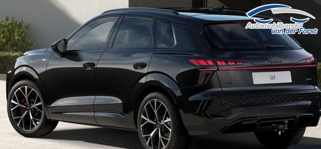 Audi Q3 "Basis" INKL. LIEFERUNG KOSTENLOS & PREISGARANTIE* 2.0 TFSI quattro (Allrad) 204PS S-Tronic (Automatik), 17" Alufelgen, Elektr. Heckklappe, MMI Navigation plus, Sitzheizung, 3-Zonen-Klimaautomatik, Parksensoren vorn/hinten, M-Lederlenkrad, Tempomat, Dachreling, Virtual Cockpit 