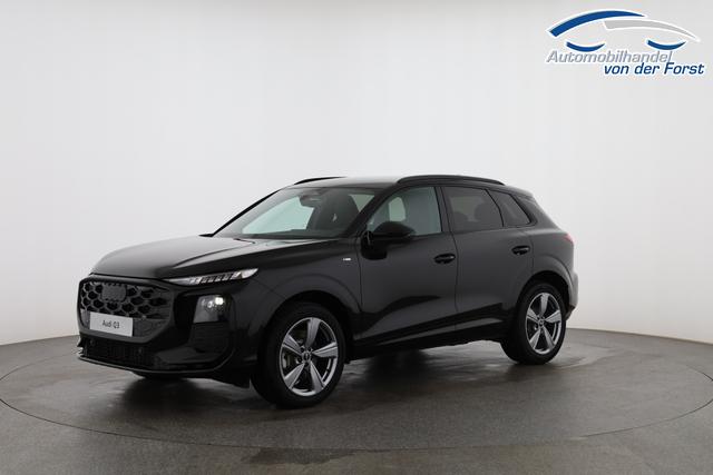 Audi Q3 "Basis" INKL. LIEFERUNG KOSTENLOS & PREISGARANTIE* 2.0 TFSI quattro (Allrad) 204PS S-Tronic (Automatik), 17" Alufelgen, Elektr. Heckklappe, MMI Navigation plus, Sitzheizung, 3-Zonen-Klimaautomatik, Parksensoren vorn/hinten, M-Lederlenkrad, Tempomat, Dachreling, Virtual Cockpit 