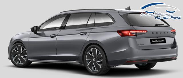 Skoda Superb Combi "Sportline" LIEFERUNG KOSTENLOS & PREISGARANTIE* 1.5 TSI iV PLUG-IN-HYBRID 204PS DSG, 5 JAHRE GARANTIE, 18" Alu, MATRIX-LED, Elektr. Heckklappe, KESSY, Alarm, Beheizte Frontscheibe, NAVI 13", Privacy-Glas, Climatronic, Parksensoren vo/hi, Kamera, Sitzheizung vo/hi, Virtual Cockpit, ACC 
