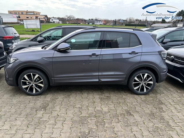 Volkswagen T-Cross "R-Line LIMITED" LIEFERUNG KOSTENLOS & PREISGARANTIE* 1.0 TSI 115PS, 5 JAHRE GARANTIE, CLIMATRONIC, SITZHEIZUNG, Grau Metallic, 18" Alu, MATRIX-LED, Adaptiver Tempomat ACC, Parksensoren, R&uuml;ckfahrkamera, Keyless, Abgedunkelte Scheiben, Radio "Ready2Discover" + App-Connect, M-Lederlenkrad, Side Assist 