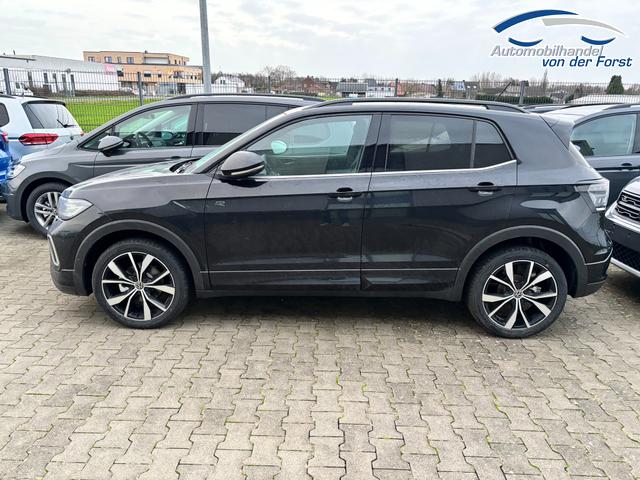 Volkswagen T-Cross "R-Line LIMITED" LIEFERUNG KOSTENLOS & PREISGARANTIE* 1.0 TSI 115PS DSG, 5 JAHRE GARANTIE, CLIMATRONIC, SITZHEIZUNG, Schwarz-Metallic, 18" Alu, MATRIX-LED, Adaptiver Tempomat ACC, Parksensoren, R&uuml;ckfahrkamera, Keyless, Abgedunkelte Scheiben, Radio "Ready2Discover" + App-Connect, M-Lederlenkrad, Side Assist 