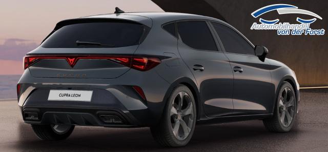 Cupra Leon "CUPRA" LIEFERUNG KOSTENLOS & PREISGARANTIE* 1.5 TSI 150PS 6-Gang, 5 Jahre Garantie, AHK SCHWENKBAR, MATRIX-LED, EDGE-PAKET, WINTER-PAKET, 18" Alufelgen, Voll-LED-Scheinwerfer, 3Z-Climatronic, ACC/Tempomat, Digitales Cockpit, Full Link, Parksensoren v/h, Privacy-Glas, M-Lederlenkrad 