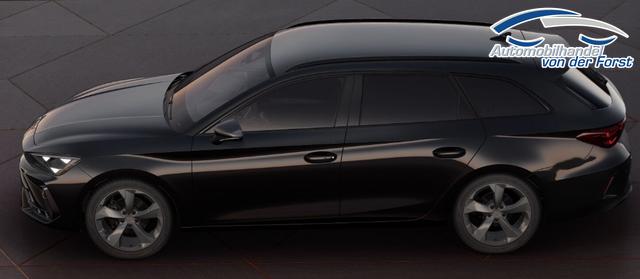 Cupra Leon Sportstourer "CUPRA" LIEFERUNG KOSTENLOS & PREISGARANTIE* 1.5 TSI 150PS 6-Gang, 5 Jahre Garantie, SCHWARZ-METALLIC, AHK SCHWENKBAR, EDGE-PAKET, WINTER-PAKET, Elektr. Heckklappe, Dachreling, 18" Alu, Voll-LED-Scheinwerfer, 3Z-Climatronic, ACC/Tempomat, Digitales Cockpit, Full Link, Parksensoren v/h, Privacy-Glas 