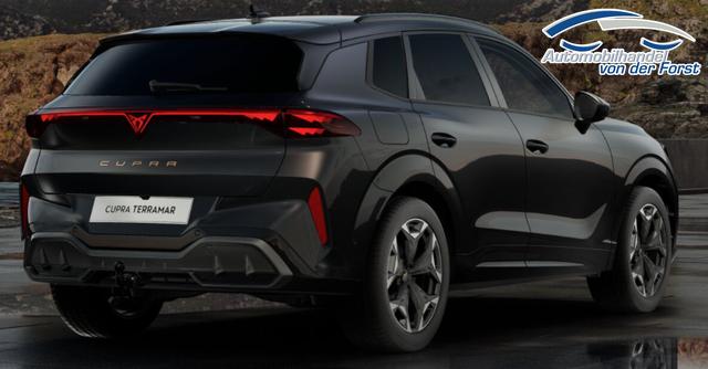 Cupra Terramar "CUPRA" LIEFERUNG KOSTENLOS & PREISGARANTIE* 1.5 e-TSI 150PS DSG, 5J Garantie, SCHWARZ-MET, PANORAMADACH, AHK SCHWENKBAR, 19" Alu, NAVIGATION 19"; MATRIX-LED, KESSY, Alarm, Interieur Moon-Light, Elektr. Heckklappe, ACC, Climatronic, PDC vo/hi, TOP-VIEW-Kamera, Intelligent-Drive-Paket, HEAD-UP 