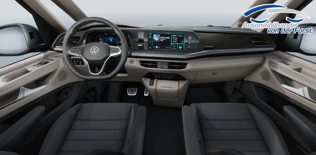 Volkswagen T7 Multivan "Style" Preisgarantie & KOSTENLOSE LIEFERUNG! 1.5 eHybrid (Plug-In-Hybrid) 4x4 (ALLRAD) KURZER &Uuml;BERHANG, 17" Alu, 7-SITZER, Elektr. Schiebet&uuml;ren, IQ LIGHT Matrix, Sitzheizung, Park Assist, PDC vorn/hinten, R&uuml;ckfahrkamera, Alarm, ACC, 3Z-Climatronic, Radio 10"+App-Connect, Digital Cockpit Pro 