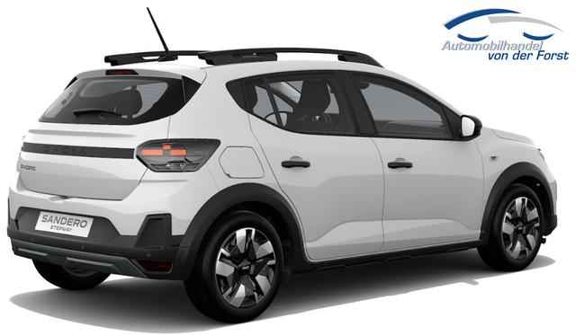 Dacia Sandero Stepway "Essential" PREISGARANTIE & LIEFERUNG KOSTENLOS! 1.0 TCe 110, NEUES MODELL, 3 Jahre Garantie, KLIMAANLAGE, Dachreling, Parksensoren hinten, Tempomat, Multimedia-System Media Control, Regen-/Licht-Sensor, Zentralverriegelung mit Fernbedienung, Elektr. Fensterheber vorne, Fahrersitz h&ouml;henverstellbar 
