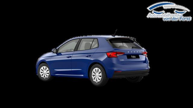 Skoda Fabia "EXTRA" (2) LIEFERUNG KOSTENLOS & PREISGARANTIE* 1.0 80PS, 5 Jahre Garantie, Energy-Blau, Klimaanlage, Parksensoren hinten, Infotainment 8", Virtual Cockpit, LED-Scheinwerfer, Nebelscheinwerfer, Wireless SmartLink (Navi-Funktion &uuml;ber Smartphone), Armlehne vorn, Fu&szlig;matten 
