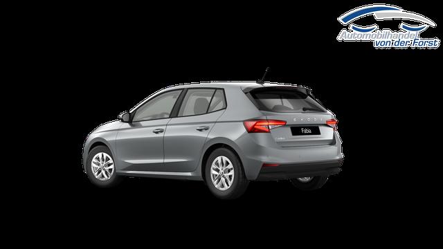 Skoda Fabia "EXTRA PLUS" (2) LIEFERUNG KOSTENLOS & PREISGARANTIE* 1.0 TSI 116PS, 5 Jahre Garantie, SMOKEY-SILBER METALLIC, CLIMATRONIC, BEHEIZTE FRONTSCHEIBE, SITZHEIZUNG, M-Lederlenkrad BEHEIZT, 15" ALU, Parksensoren hinten, R&uuml;ckfahrkamera, Infotainment 8", Virtual Cockpit, Tempomat, NSW, Wireless SmartLink 
