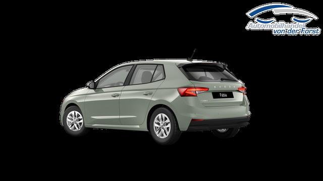 Skoda Fabia "EXTRA PLUS" (2) LIEFERUNG KOSTENLOS & PREISGARANTIE* 1.0 TSI 116PS, 5 Jahre Garantie, TIMIANO-GR&Uuml;N Sonderlackierung, CLIMATRONIC, BEHEIZTE FRONTSCHEIBE, SITZHEIZUNG, M-Lederlenkrad BEHEIZT, 15" ALU, Parksensoren hinten, R&uuml;ckfahrkamera, Infotainment 8", Virtual Cockpit, Tempomat, NSW, Wireless SmartLink 