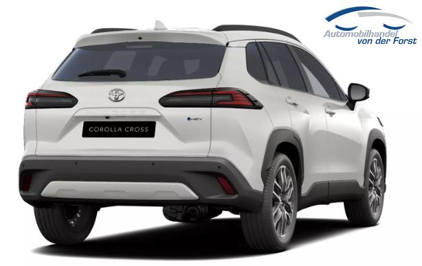 Toyota Corolla Cross "Active inkl. SAFETY-PAKET" 1.8 Hybrid 140PS CVT/AUTOMATIK, 3 Jahre Garantie, 17" Alufelgen, Toter-Winkel-Assistent, Parksensoren vo/hi, R&uuml;ckfahrkamera, 2Z-Klimaautomatik, NAVI, ACC Tempomat, Winter-Paket (Sitzheizung, M-Lederlenkrad beheizt), LED-Scheinwerfer, Dachreling, NSW 