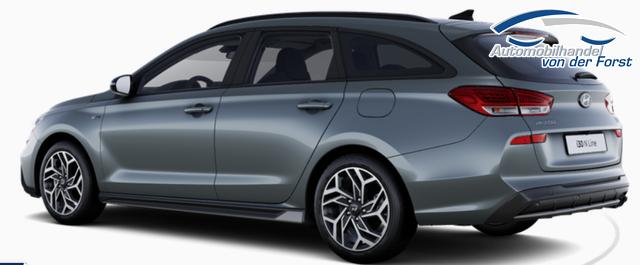 Hyundai i30 Kombi "Style" LIEFERUNG KOSTENLOS! 1.0 T-GDI 115PS, 16" ALUFELGEN, SMART KEY, KLIMAAUTOMATIK, WINTERPAKET, Privacy-Glas, NAVIGATION 10,25", Parksensoren vorn/hinten, R&uuml;ckfahrkamera, BI-LED-Scheinwerfer, Tempomat, Alarmanlage, Reserverad, Dachreling 