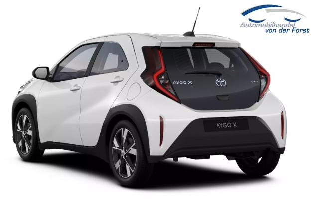 Toyota Aygo X "Play / EU-Active" LIEFERUNG KOSTENLOS! 1.5 Hybrid 115PS CVT/AUTOMATIK, 3 Jahre Garantie, 17" Alufelgen, Sitzheizung, R&uuml;ckfahrkamera, Klimaautomatik, Audiosystem 9" + Smartphone-Integration, Lederlenkrad, ACC, ZV mit Fernbedienung 
