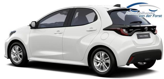 Toyota Yaris "Active / EU-Business" LIEFERUNG KOSTENLOS! 1.5 Hybrid 115PS CVT/AUTOMATIK, 3J. Garantie, 15" Alufelgen, Klimaautomatik, Sitzheizung, Lederlenkrad beheizt, R&uuml;ckfahrkamera, ACC, Radio 9" + Smartphone-Integration, Armlehne, ZV mit Fernbedienung 