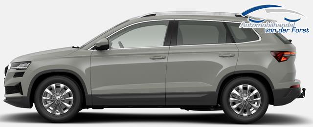 Skoda Karoq "Selection" LIEFERUNG KOSTENLOS & PREISGARANTIE* 1.5 TSI 150PS DSG/AUTOMATIK, 5J GARANTIE, STAHL-GRAU, AHK SCHWENKBAR, LADEBODEN VAR, NAVI, ACC, PDC V/H + KAMERA, ELEKTR. HECKKLAPPE, KESSY, CHROM-PAKET, Virtual Cockpit, Telefonbox, 16" ALU, Climatronic, Sitzheizung, Lederlenkrad beheizt, Privacy-Glas 