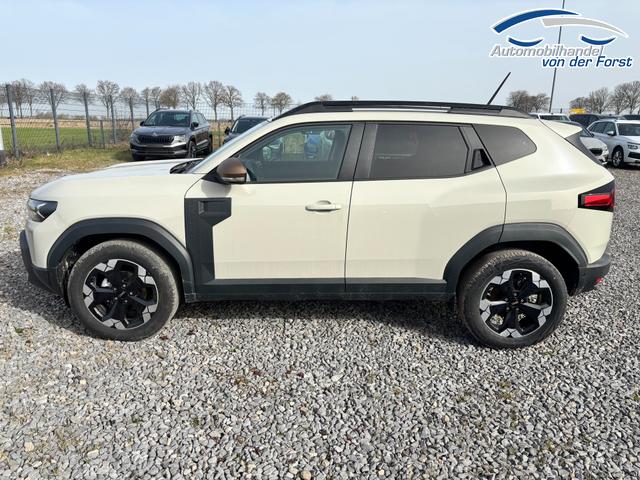 Dacia Duster "Extreme" Eco-G 120 (Benzin + LPG), SANDSTONE-MET + 18" ALU TAGASAN + WINTER-PAKET (Vordersitze/Lenkrad/Frontscheibe beheizt) + PARKING (Toter-Winkel, 360&deg;Kamera, PDC vorn) + TECHNO (NAVI), Klimaautomatik, Tempomat, Keyless, Parksensoren, 3J Garantie 