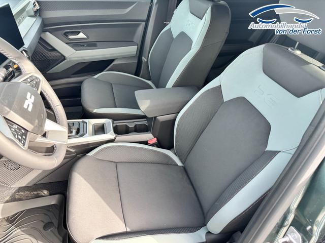 Dacia Duster "Extreme" hybrid 155 (FULL-HYBRID, Benzin+Elektro) AUTOMATIK, ZEDER-GR&Uuml;N-MET + WINTER-PAKET (Vordersitze/Lenkrad/Frontscheibe beheizt) + PARKING (Toter-Winkel, 360&deg;Kamera, PDC vorn) + TECHNO (NAVI, ACC Tempomat), Klimaautomatik, Keyless, Parksensoren, 3J Garant 