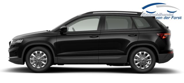 Skoda Karoq "Sondermodell Classic" (1) LIEFERUNG KOSTENLOS! 2.0 TDI 115PS, 16" Alu, Elektr. Heckklappe, Parksensoren vo/hi, R&uuml;ckfahrkamera, Climatronic, Tempomat, Radio 8"+Smartlink, Kessy, Virtual Cockpit, Sitzheizung, Dachreling, SunSet 