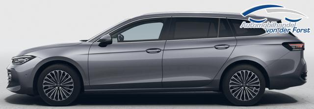 Volkswagen Passat Variant "Elegance" PREISGARANTIE & LIEFERUNG KOSTENLOS" 1.5 eTSI 150PS DSG, Metallic, 17" Alu, Leder Varenna/Massage/ergoSitze, Head-up-Display, NAVI 15", Privacy-Glas, Elektr. Heckklappe, 3Z-Climatronic, IQ LIGHT MATRIX, Sitzheizung, M-Lederlenkrad beheizt, ACC, Alarm, Park Assist, PDC, R-Kamera, Keyless 